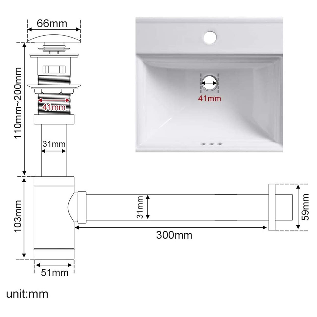 Großhandel Flaschensiphon Siphon Abtropffläche P-Trap Badezimmer Waschbecken Siphon Abfluss Waschbecken Siphon für Waschbecken