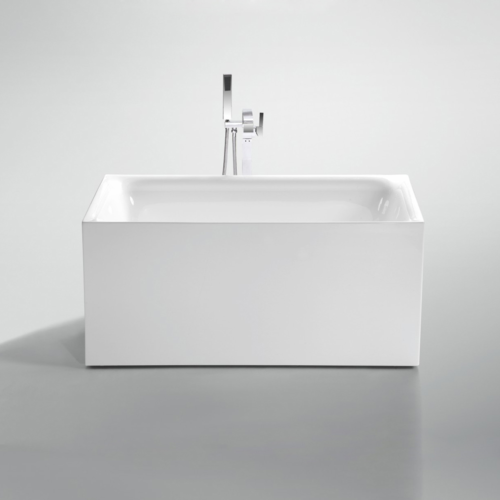 Zeitgenössische, freistehende, tragbare Badewanne aus Acryl