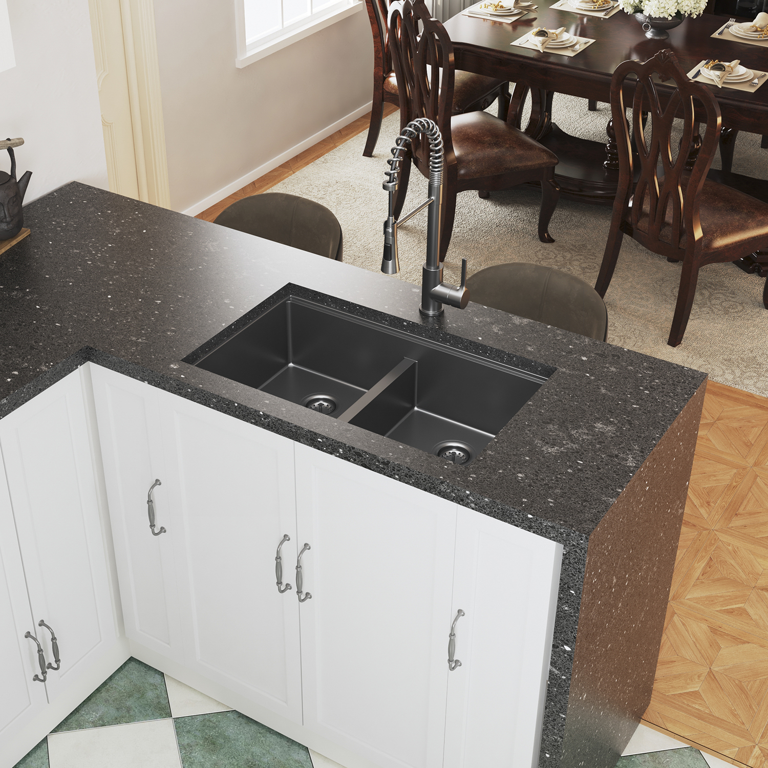 14-Zimmer-Szene (zur&uuml;ckgezogene Ansicht)