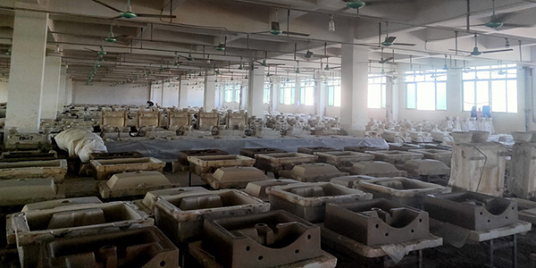 浴室水槽生产工序 1