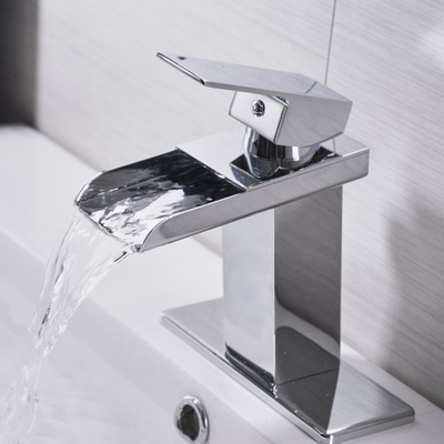 Badezimmer-Waschtisch-Wasserhahn aus massivem Messing