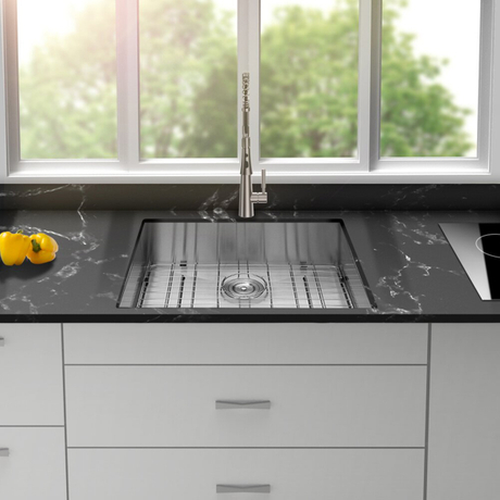 Aquacubic Kitchen 20 Zoll Edelstahl handgefertigtes Unterbau-Barwaschbecken