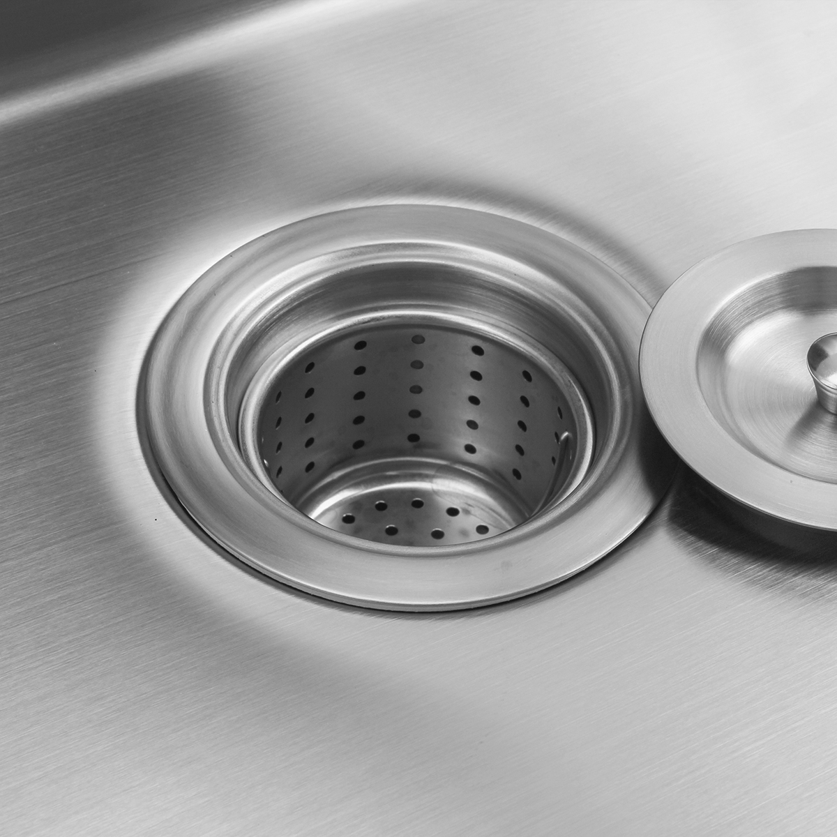 16 Gauge Unterbau-Küchenspüle aus Edelstahl mit Abtropfbrett für die Küche